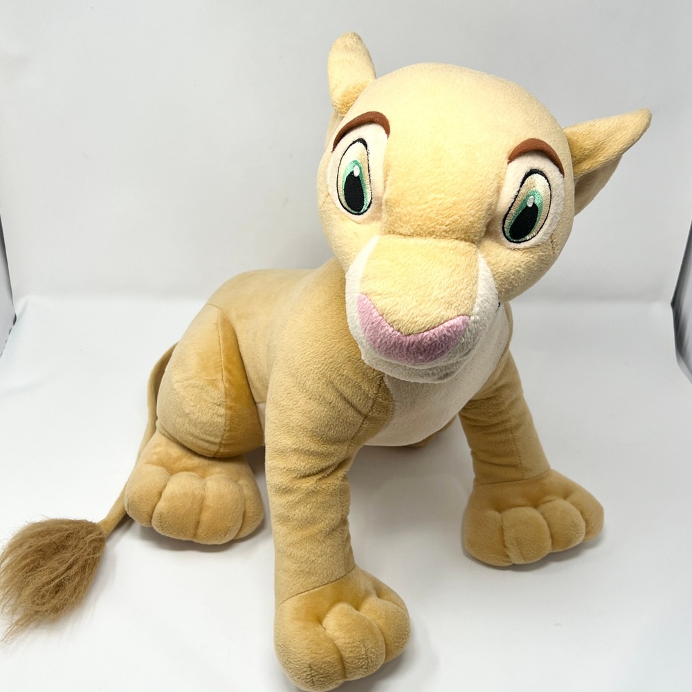 Large Jumbo 20" Nala Plush Doll Toy The Lion King Disney Hasbro 2002 Character